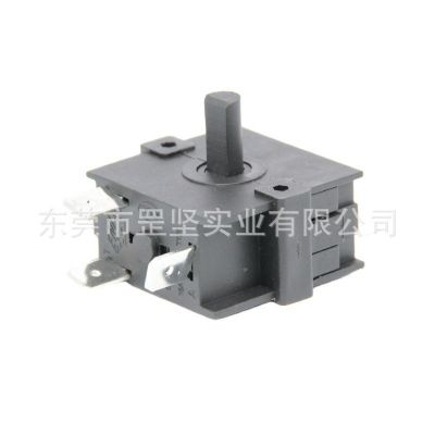 罡坚GANHAD厂家供应多档旋转开关电暖扇旋钮开关冷风机冷风扇开关图5