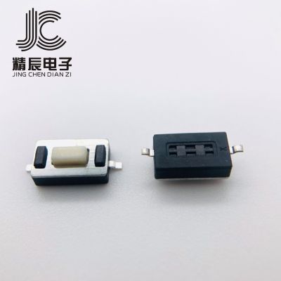 厂销3x6x2.5平盖 轻触开关 二脚贴片开关 3*6*2.5平盖按键开关图3