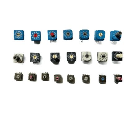 4P拨码开关 dip开关 编码开关 指拨开关 2.54MM脚距黑色镀金耐图4