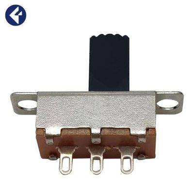 供应带螺丝孔拨动SS-12F32开关 耐高温拨动开关 电流三脚推动开关图2