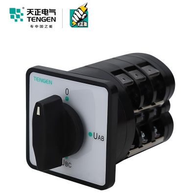 TENGEN天正 LW5-16 YH3/3层节万能电压转换开关旋转组合开关16/3图5