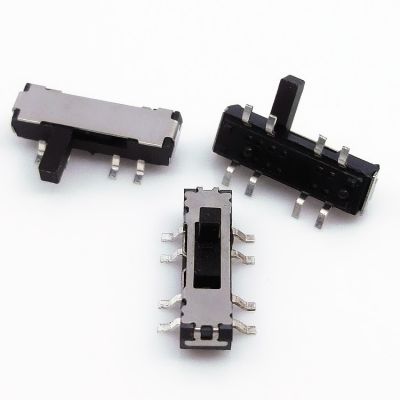 免费供样 滑动开关八脚拨动开关 3档 8P 环保微型小开关 耐高温图3