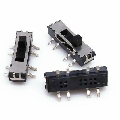 专业生产多种规格立式7脚小拨动开关耐温迷你微型卧贴滑动开关图2