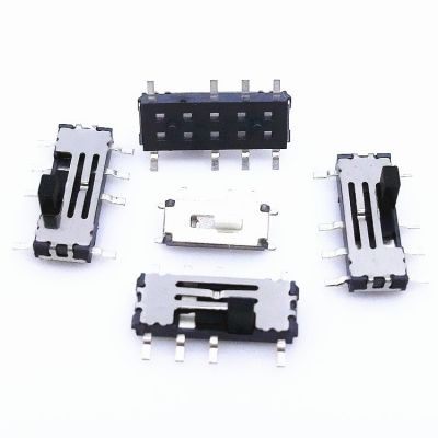 专业生产多种规格立式7脚小拨动开关耐温迷你微型卧贴滑动开关图4