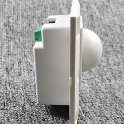 86大功率人体面板110V220V车库楼梯led灯带微波雷达感应开关常开图5