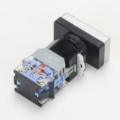 宝一按钮LQBAOYI双位按钮开关LA38-11GRD红绿双位带灯按钮开关图3