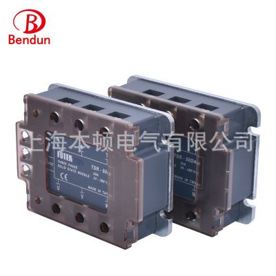 原装台湾阳明三相固态继电器 TSR-50DA/TSR-50DA-H大功率固态继电图5