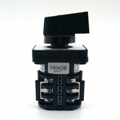 LW8-10 D404/3B 10A万能转换开关 双电源两路切换d404/3b三档三节图3