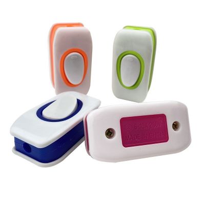 厂家直供 方型拼色床头开关 翘板按钮ABS单控床头开关 防水开关图3