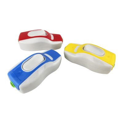 厂家批发汽车型多色床头开关双孔双出线 翘板按钮图3