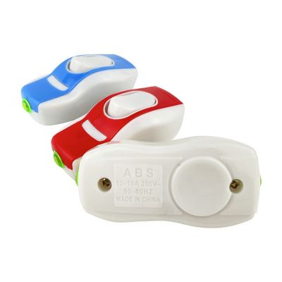 厂家批发汽车型多色床头开关双孔双出线 翘板按钮图5