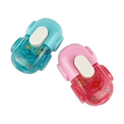 按纽透明汽车型床头开关手捏按钮式床头开关家用台灯开关翘板按钮图2