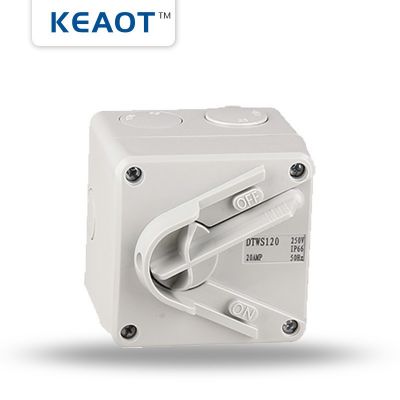 供应 KEAOT户外防水隔离开关 UKF3-20-35-63A系列3极IP65室外防雨图4