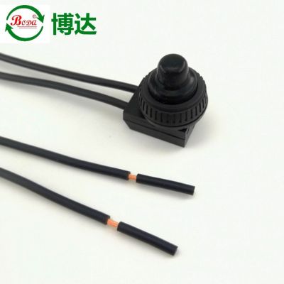 厂家批发 报警灯防水开关KP107户外照明按键开关 电动车Z E-107S图3