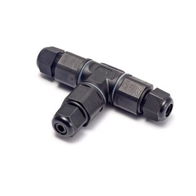 T型户外灯具防水连接器3通电缆分线器IP67防水等级EM20-3T图2