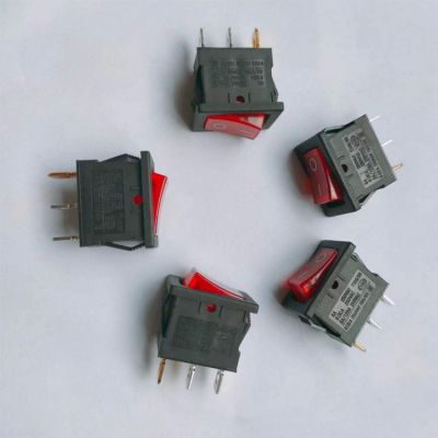 直销电器设备用船型开关 UL VDE认证安规开关 多规格带 灯翘板开关图3