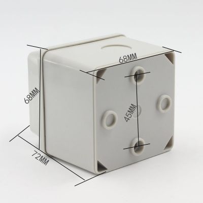 LW26-20/2带安装盒万能转换开关电机倒顺双电源切换防水表面安装图2