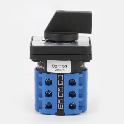 万能转换开关LW26-20/3三档三节双电源切换380V电机倒顺正反转2 0A图5