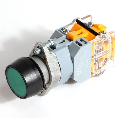 原装西门子按钮LA39-A1-11D/R23带灯平头圆钮上海二工自复自锁钮图2