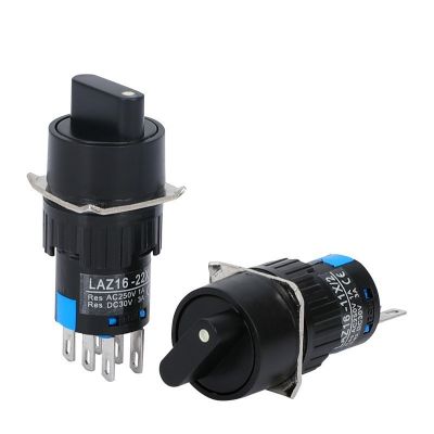 LA16Y-11X2/LA16Y-22X3两档/三档自锁旋转按钮开关AB6Y-M开孔16MM图5