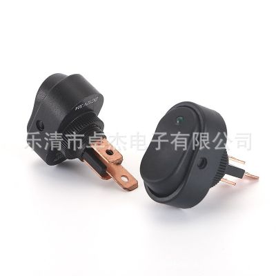 销售KCD3 船型开关3脚2档雾灯车载电源开关 翘板开关 指示灯开关图4