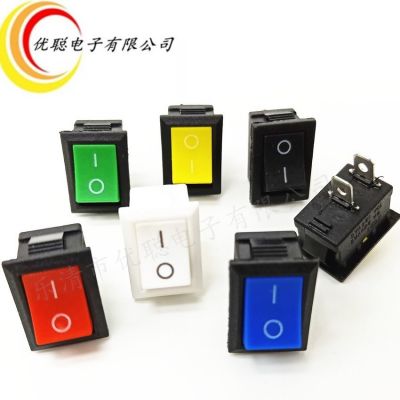 厂销船型开关KCD1-101带线2脚3脚/两档三档15*21mm翘板小电源 开关图5