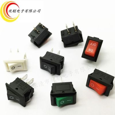厂家直销小船型开关kcd11方形带线二档2脚尺寸10*15mm电源小开关图4