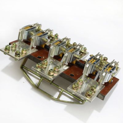 热销刀开关闸刀开关HD13BX-1000/31开启式刀开关紫铜旋转式操作图5