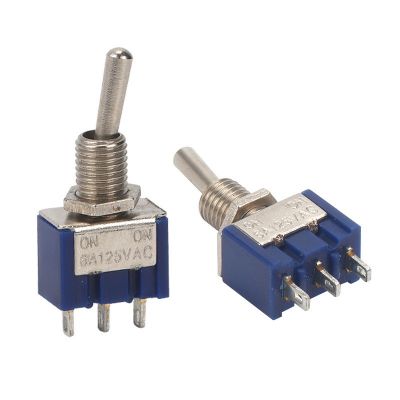 厂家批发蓝色妞子开关MTS102 3脚3挡单刀双掷开关支持定制图5