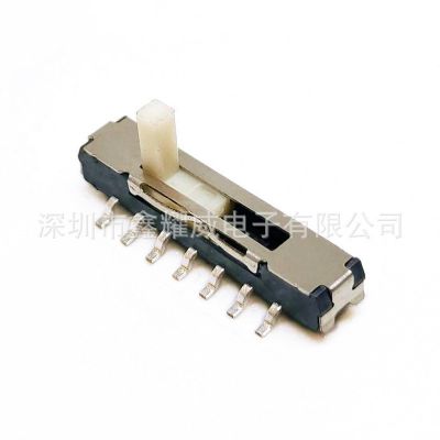 拨动开关五档14脚ms 迷你5位立式贴片 蓝牙音箱耳机电源滑动开关图5