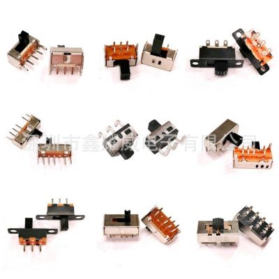 大电流拨动开关ss23h25左右滑动波动 3A/6A 8脚直插 拨码电源开关图2