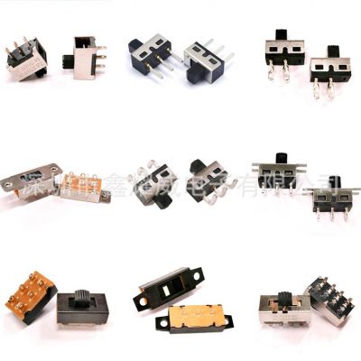 大电流拨动开关ss23h25左右滑动波动 3A/6A 8脚直插 拨码电源开关图3