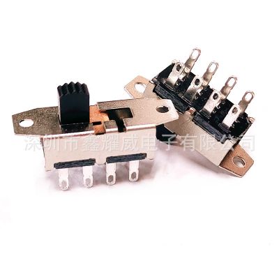 大电流拨动开关ss23h25左右滑动波动 3A/6A 8脚直插 拨码电源开关图5