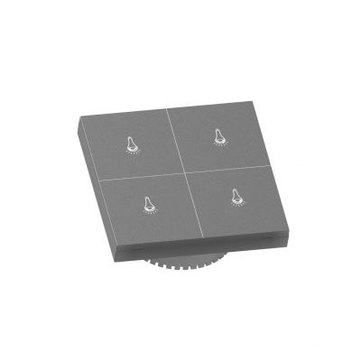 86智能外壳86开关外壳 蓝牙智能开关外壳 四位触摸智能开关外壳图5