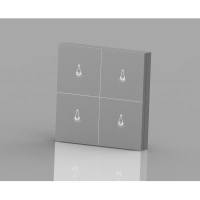 86智能外壳86开关外壳 蓝牙智能开关外壳 四位触摸智能开关外壳图4