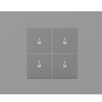 86智能外壳86开关外壳 蓝牙智能开关外壳 四位触摸智能开关外壳图3