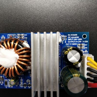 DC36V至100V转24V电流20A 480W DC转换器模块图3