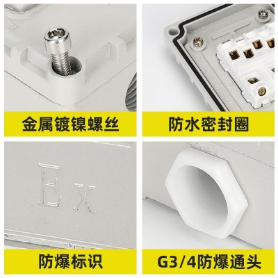IP66化工矿区防暴雨防溅工业电源墙壁双控开关户外防水防爆开关图3