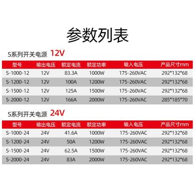 大功率开关电源直流1000w1500w3000w6000W24v48V可定制大功率 电源图4