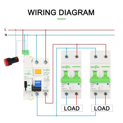 AC型 RCD 自复式漏电断路器 6KA 18MM 1P+N 遥控自动重合闸 外贸图2