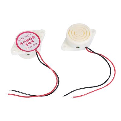 厂家批发压电有源蜂鸣器3015带引线白壳黑壳3V-24V压电式蜂鸣器图4
