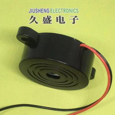 【厂家直销】有源带线蜂鸣器4216MM 压电式3-24V 120BD声音 直流图2