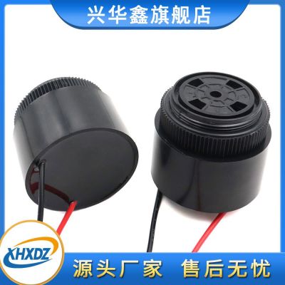 3610有源压电蜂鸣器引线DC12V/24V带线报警器螺旋帽底部防水图4