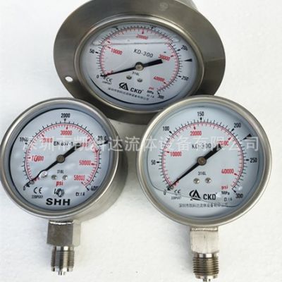 【厂家直供】SHH 进口超高压 试验仪表 压力表300MPA 低价急促图1