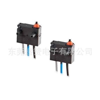 大微动开关 防水防尘 按钮式微动 带线无柄带柱 小微动检测开关图3