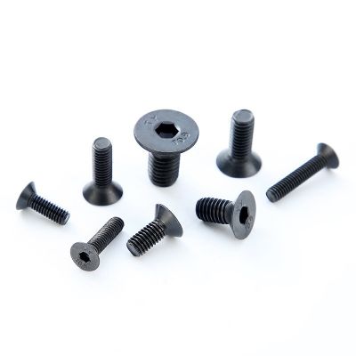 (DIN7991)碳钢10.9级发黑高强度沉头内六角螺丝批发 含税价图4