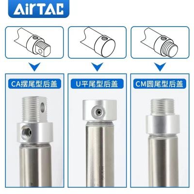 亚德客不锈钢迷你气缸MA16/20/25/32/40X25X50X75X100SCA U CM图4