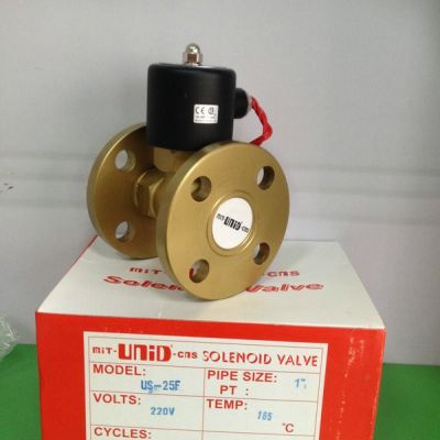 供应台湾UNID高温用法兰口铜材质电磁阀US-F系列图5