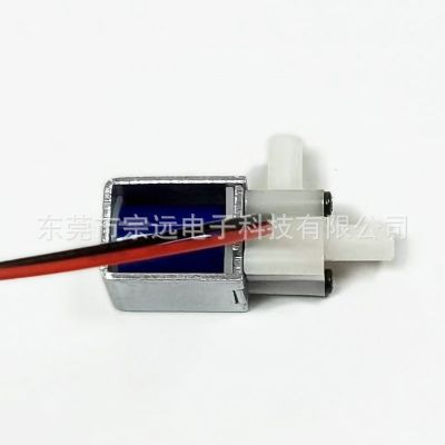 微型直流电磁阀常闭二通阀直通排气阀 直流气阀 真空阀门两位两通图4