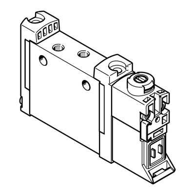 FESTO/费斯托VUVG-L10A-M52-RT-M3-1P3电磁阀566437原装正品气动图5